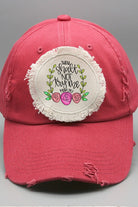 Mother's Day Thou Shall Not Try Me Patch Hat Cali Boutique