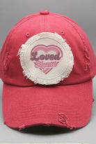Mother's Day Love Mama Heart Patch Hat Cali Boutique