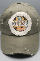 Nurse Gifts Nurse Sunflower Circle Patch Hat Cali Boutique