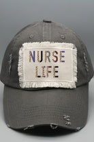 Nurse Gifts Leopard Nurse Life Patch Hat Cali Boutique