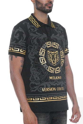 Version Couture Polo Button Down Shirt WEIV