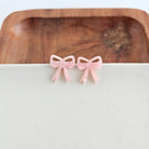 Bow Studs - Pink Spiffy & Splendid