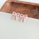 Bow Studs - Pink Spiffy & Splendid