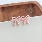 Bow Studs - Pink Spiffy & Splendid