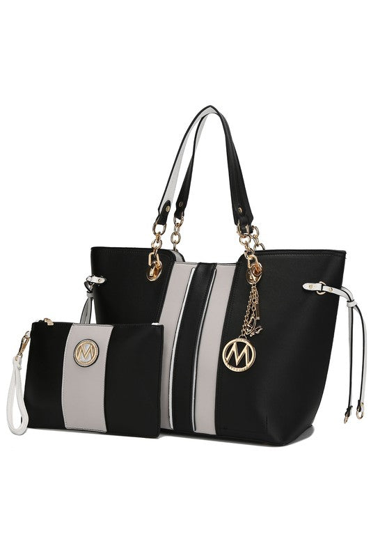 MKF Holland Tote Bag with Wristlet by Mia k MKF Collection by Mia K