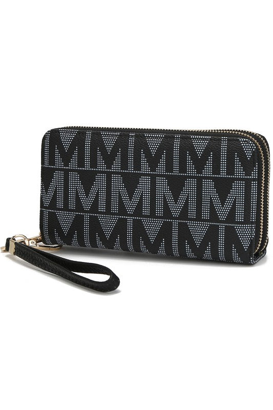 MKF Danielle Milan M Signature Wallet by Mia K MKF Collection by Mia K