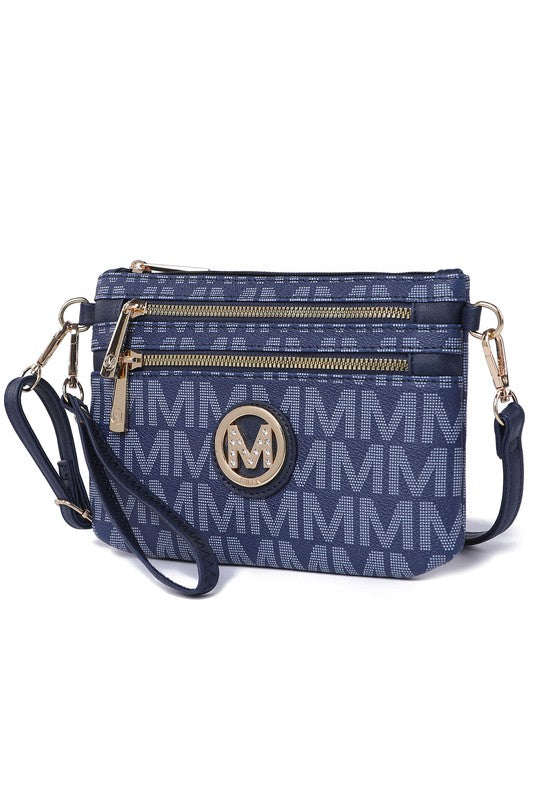 MKF Geneve Signature Crossbody & Wristlet by Mia K MKF Collection by Mia K