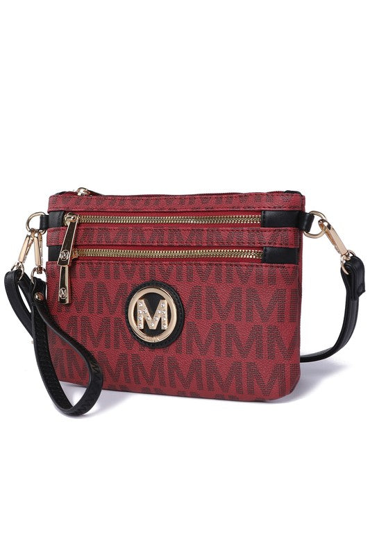 MKF Geneve Signature Crossbody & Wristlet by Mia K MKF Collection by Mia K