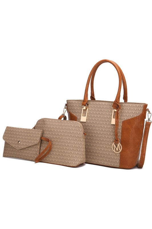 MKF Shonda Tote with Cosmetic Pouch & Wristlet Mia MKF Collection by Mia K