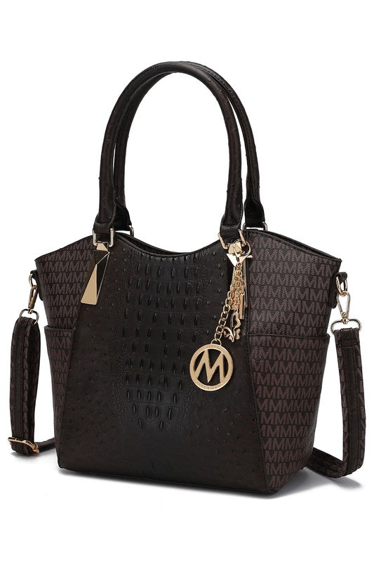 MKF Kristal M Signature Tote Bag by Mia K MKF Collection by Mia K