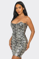 Serpentine Glamour Bodycon Dress Athina