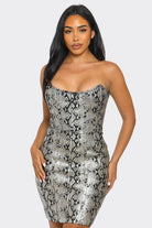 Serpentine Glamour Bodycon Dress Athina