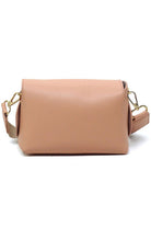 Bamboo Twist Lock Flap Crossbody Bag Fashion World