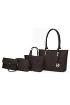 MKF Edelyn M Signature 4 PCS Tote Bag by Mia K MKF Collection by Mia K