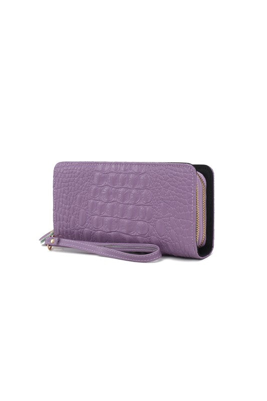 MKF Eve Genuine Leather Wallet by Mia K MKF Collection by Mia K