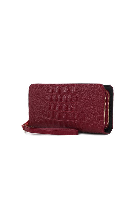 MKF Eve Genuine Leather Wallet by Mia K MKF Collection by Mia K