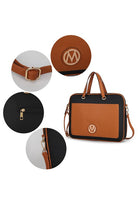 MKF Nina vegan leather Laptop Case by Mia K MKF Collection by Mia K