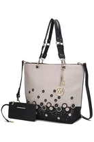 MKF Petra Tote Bag with Wristlet by Mia K MKF Collection by Mia K