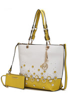 MKF Petra Tote Bag with Wristlet by Mia K MKF Collection by Mia K