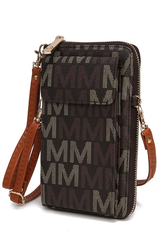 MKF Cossetta Cell Phone Crossbody/Wristlet by Mia MKF Collection by Mia K