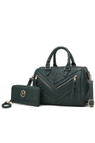 MKF Lara Satchel Bag with Wallet by Mia K MKF Collection by Mia K