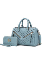 MKF Lara Satchel Bag with Wallet by Mia K MKF Collection by Mia K