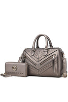 MKF Lara Satchel Bag with Wallet by Mia K MKF Collection by Mia K