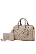 MKF Lara Satchel Bag with Wallet by Mia K MKF Collection by Mia K