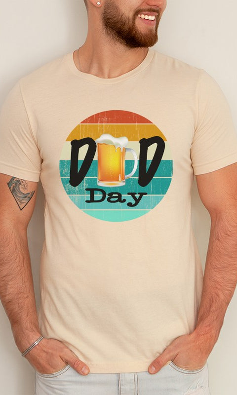 Father's Day Dad Day Beer Graphic Tee Cali Boutique