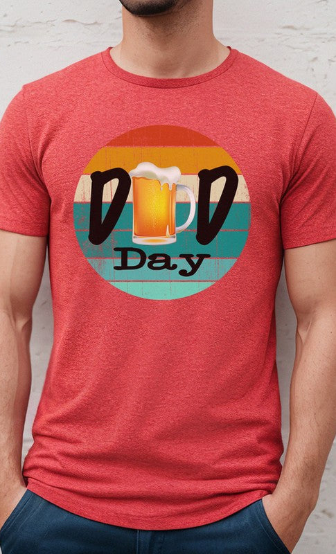 Father's Day Dad Day Beer Graphic Tee Cali Boutique