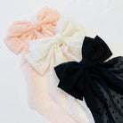 Dreamy Dotty Sheer Bow Hair Clip Ellison and Young