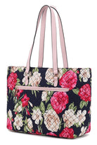 MKF Collection Quilted Cotton Botanical Tote Bag MKF Collection by Mia K