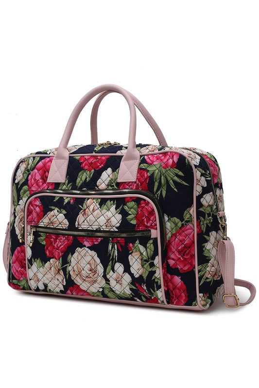 MKF Collection Jayla Botanical Pattern Duffle Bag MKF Collection by Mia K