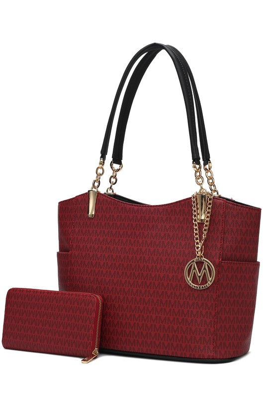 MKF Collection Savannah  Tote Bag and Wallet MKF Collection by Mia K