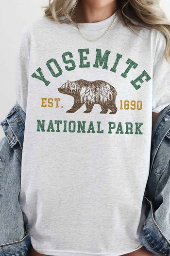 YOSEMITE NATIONAL PARK OVERSIZED GRAPHIC TEE ALPHIA