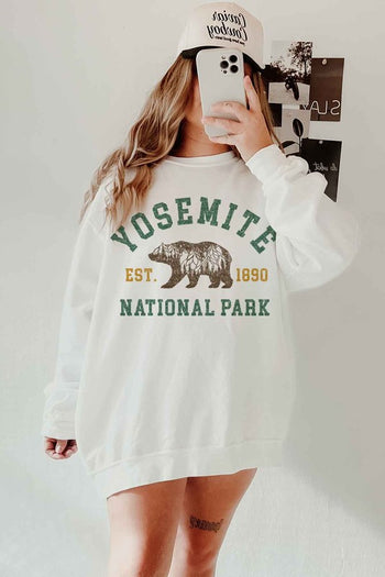 YOSEMITE NATIONAL PARK OVERSIZED SWEATSHIRT ALPHIA