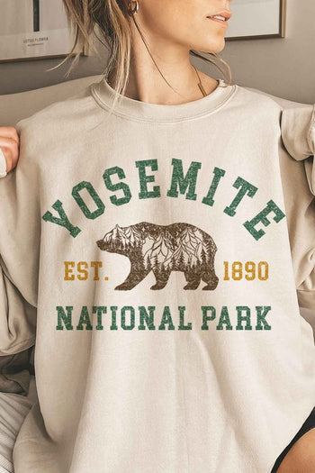 YOSEMITE NATIONAL PARK OVERSIZED SWEATSHIRT ALPHIA