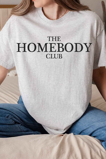 THE HOMEBODY CLUB GRAPHIC TEE ALPHIA