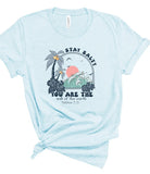 Stay Salty Bella Canvas Graphic Tee Ocean and 7th