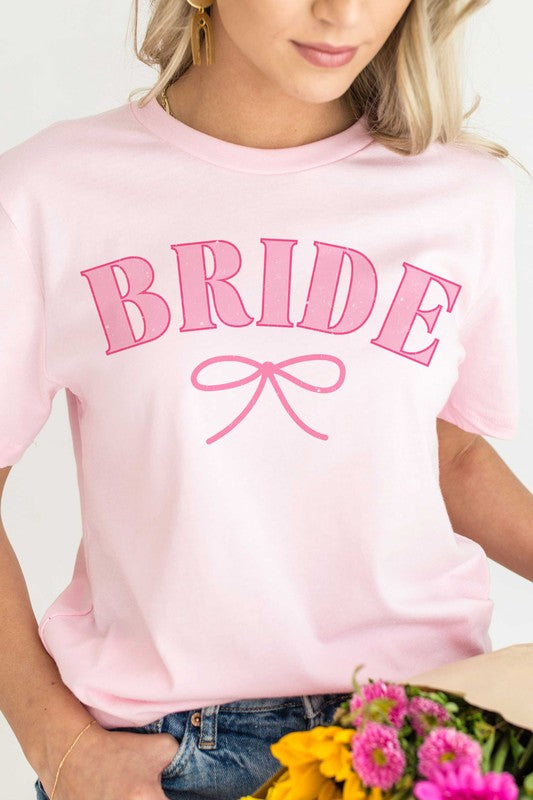 BRIDE WITH BOW Graphic T-Shirt BLUME AND CO.