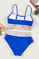 Scoop Neck Spaghetti Strap Bikini Set Casual Chic Boutique