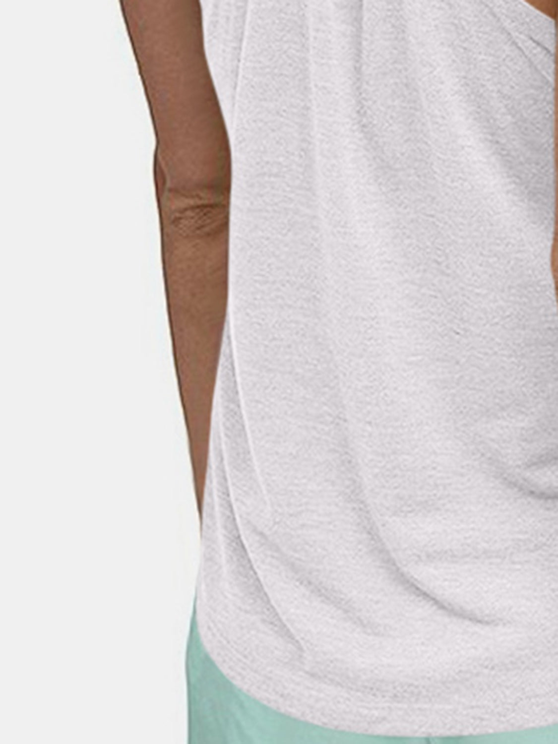 Scoop Neck Active Tank Trendsi