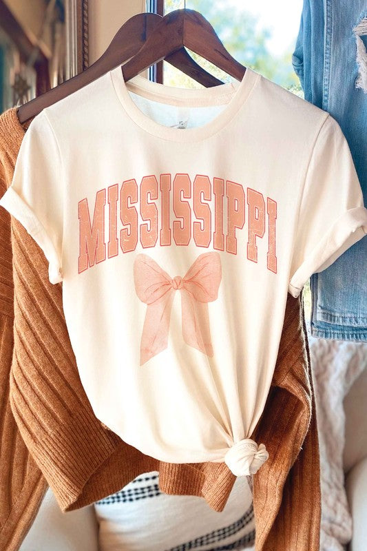 MISSISSIPPI BOW Graphic Tee A. BLUSH CO.