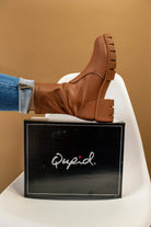 Raylin Bootie in Camel Bliss Dropship