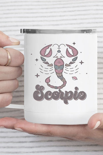 Scorpio Astrological Sign Coffee Travel Cup Cali Boutique