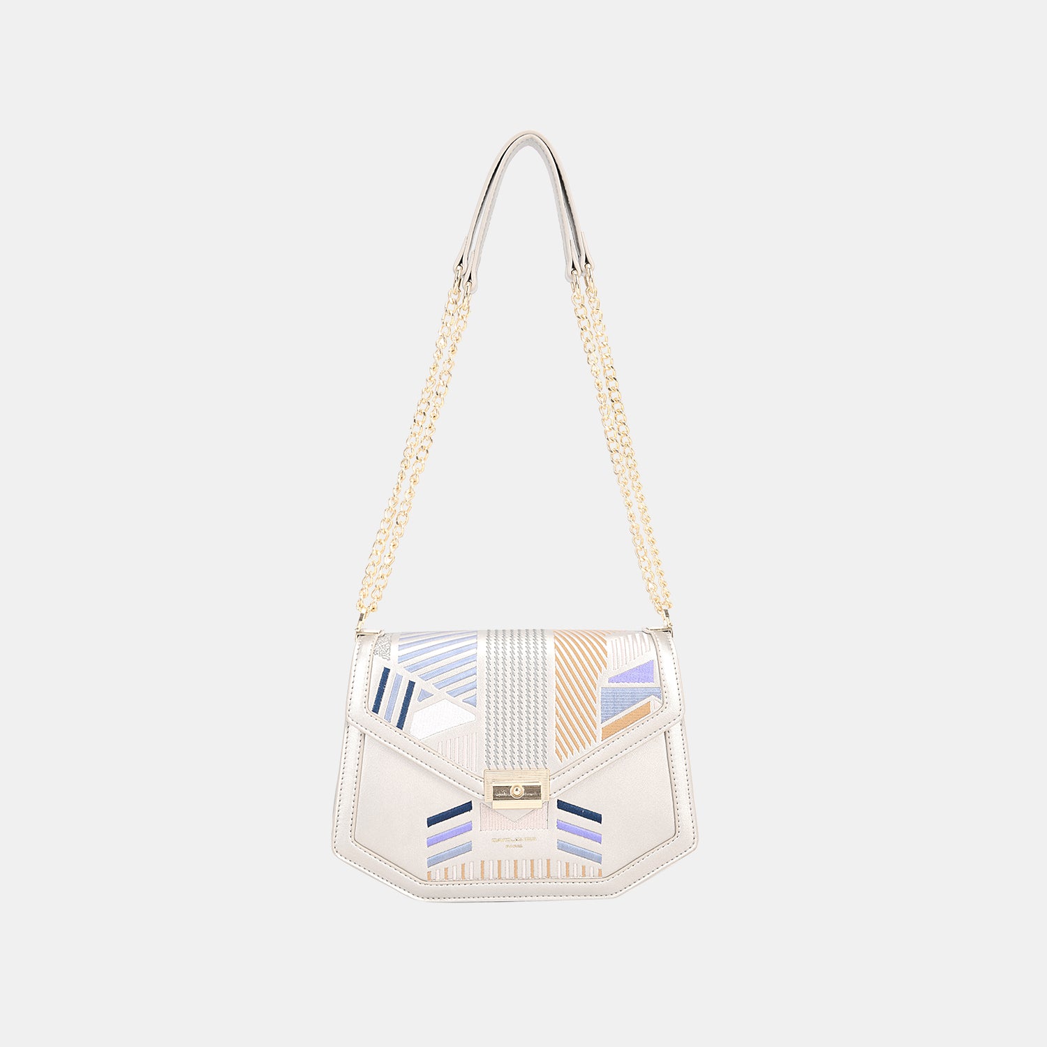 David Jones Geometric Print Crossbody Bag Trendsi