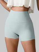 High Waist Active Shorts Trendsi