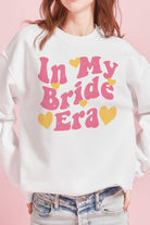 PLUS SIZE - IN MY BRIDE ERA Graphic Sweatshirt BLUME AND CO.