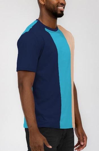 Weiv Mens Color Block T Shirt WEIV