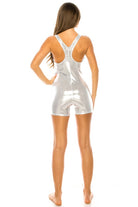 METALLIC SPORTY ONE PIECE SWIMSUIT Mermaid Swimwear